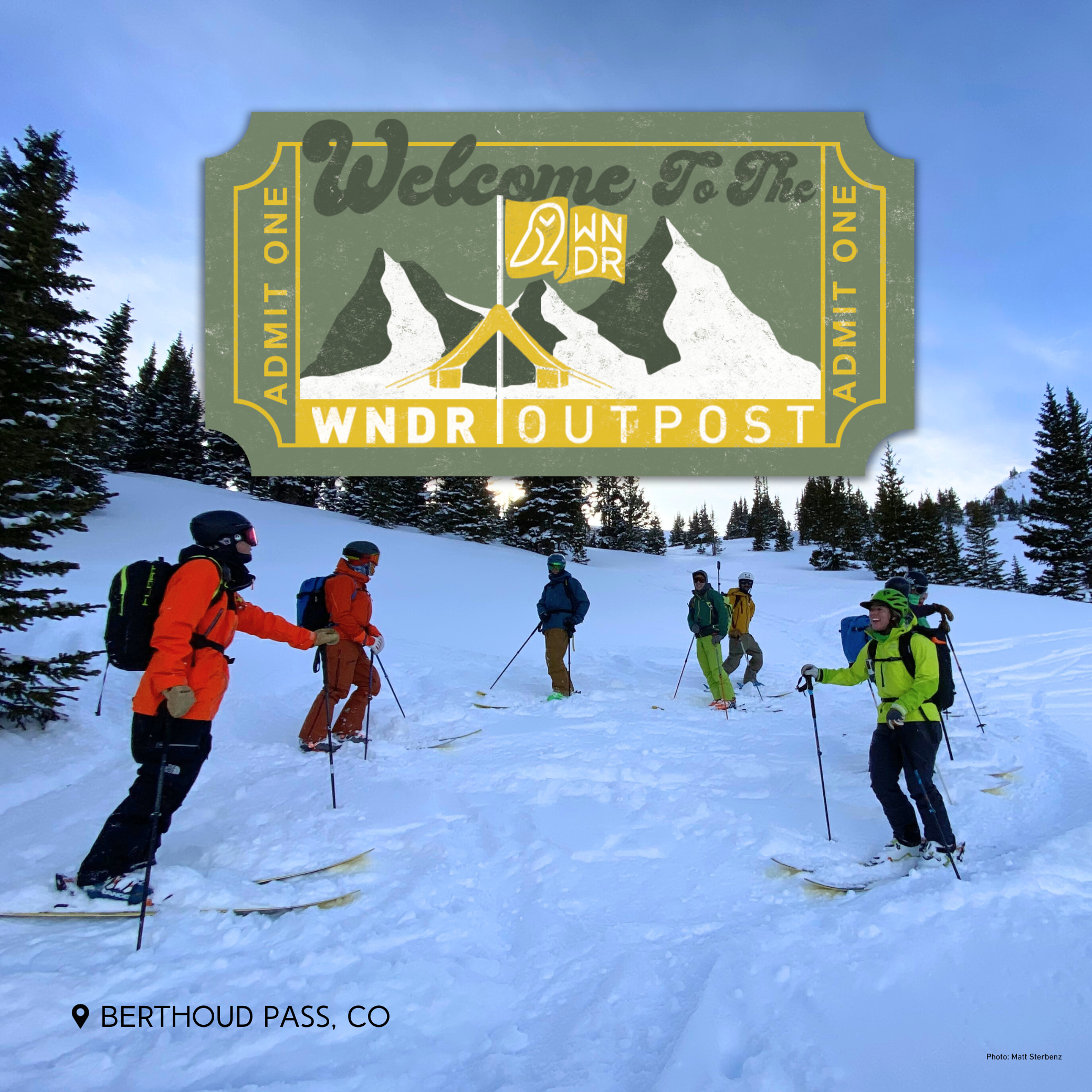 Berthoud Pass, CO - March 22nd, 2024 -  WNDR Outpost